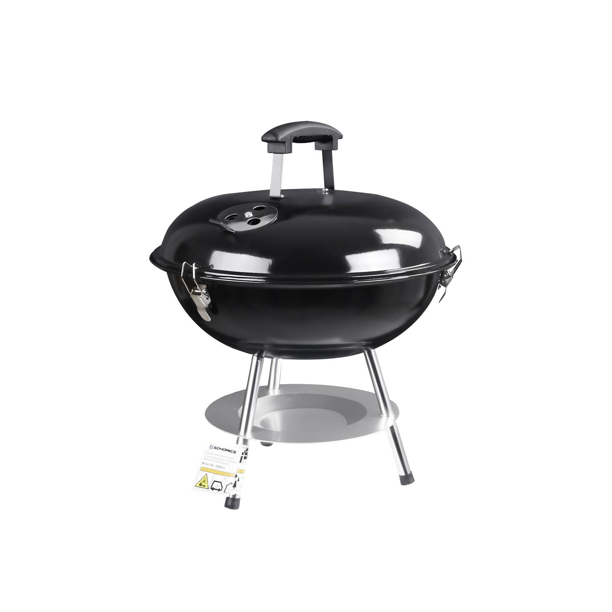 Mały grill czajnikowy SONGMICS Ø 34,5 cm | DOM SONGMICS